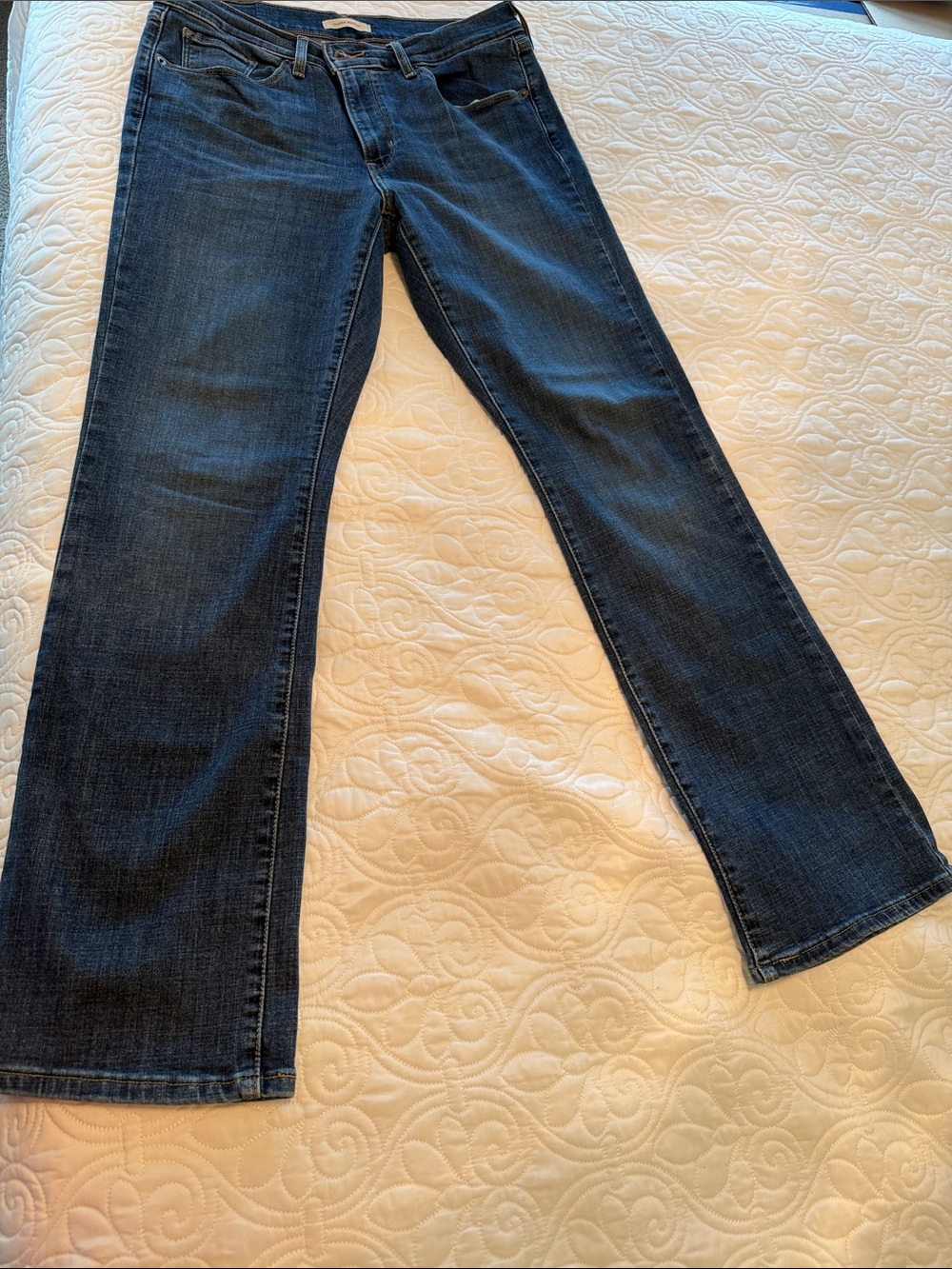 Levi's Dark Blue Bootcut Jeans